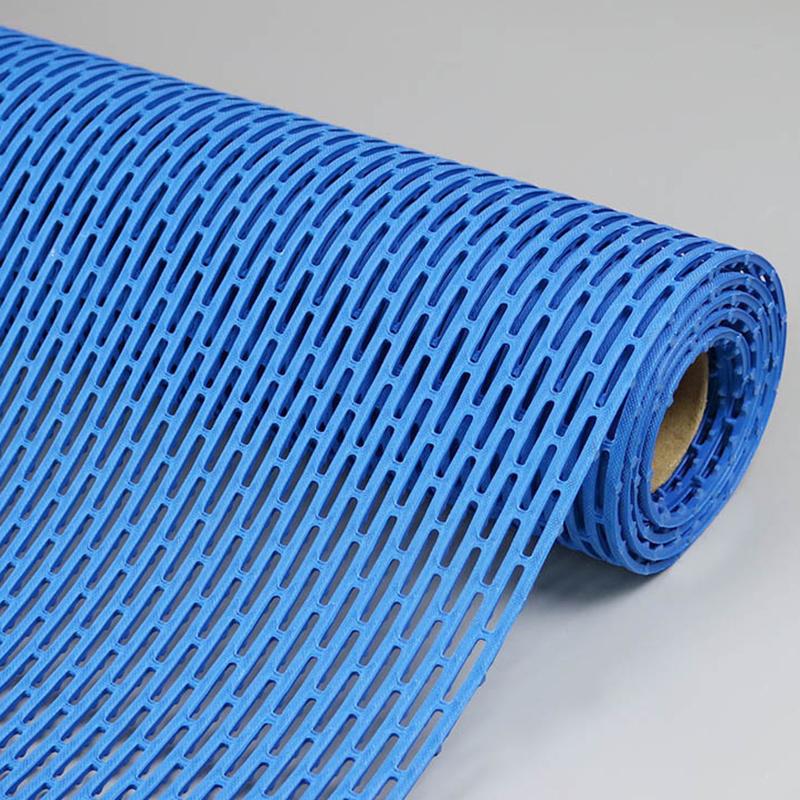 

WTEMPO 1PC 40*60CM порожнистий потовщений ПВХ зносостійкий килимок для ванної кімнати Зносостійкий зовнішній водонепроникний килимок 40*60CM синій