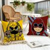 C-CP C-Company-ES Fashion Cushion Cover Home Office Birthday Anniversary Gifts Soft Skin Friendly Cushion Cover