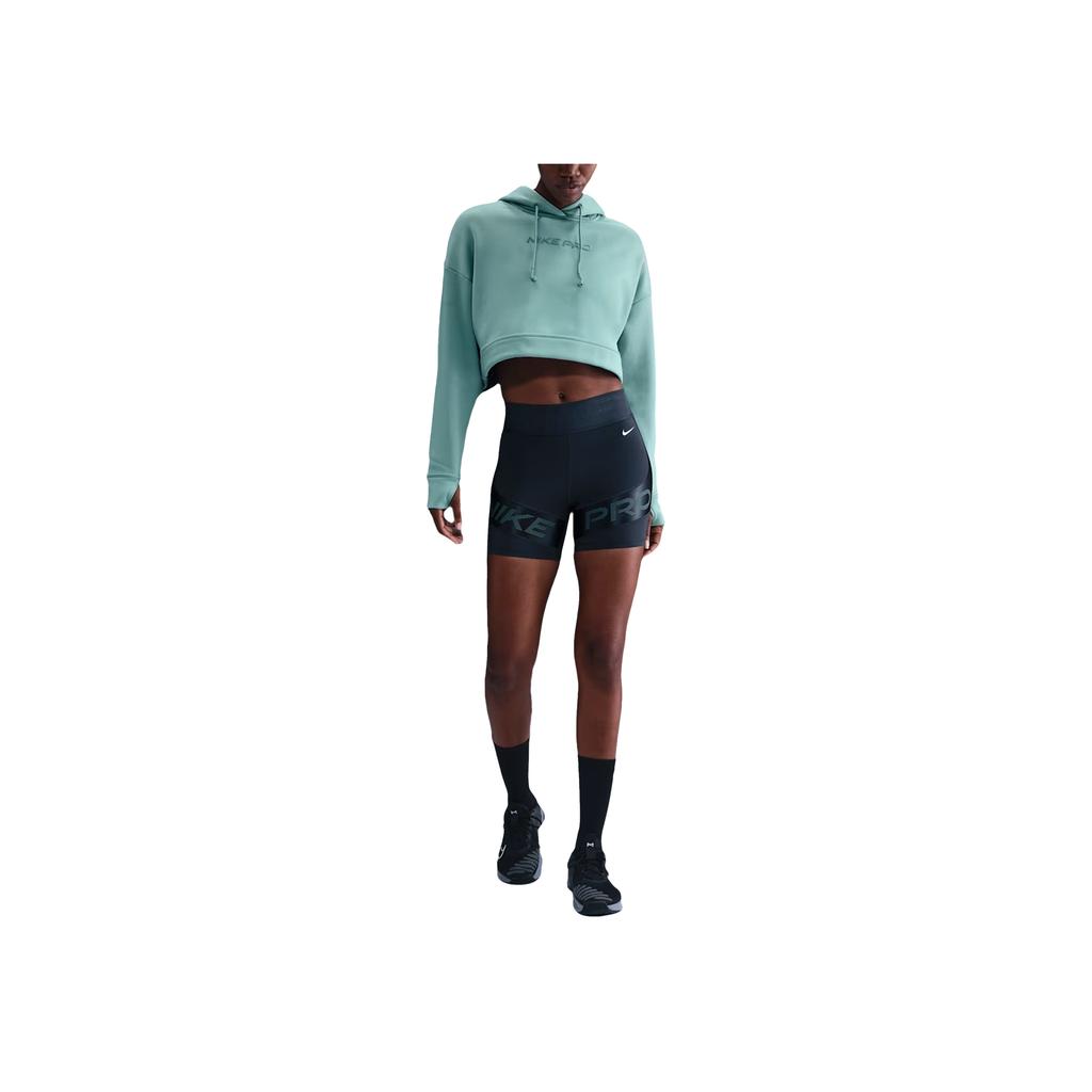 Nike Therma-Fit Pro Comfortable Hooded Pullover Fleece Long Sleeve Sweatshirt Women Sweatshirt HV3600-017