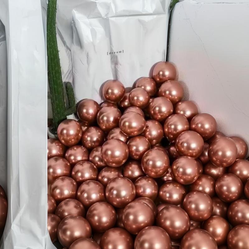 20/50Pcs Versatile Metallic Chrome Silver Grey Balloons High Shine Latex Balloons for All Kinds of Party Supplies