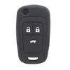 Cocolockey Silicone Rubber Car Key Cover Case For Chevrolet Cruze Aveo Malibu Cruze Spark Sail For Buick Keys Protection Holder