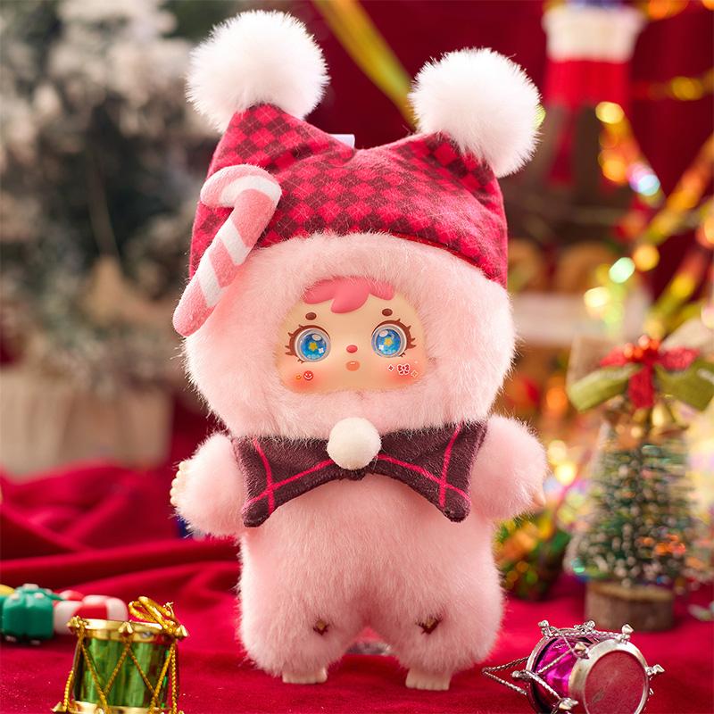 Samuel Christmas Lullaby Series Blind Box Trendy Toy Cute Plush Doll Keychain Bag Charm Christmas Gift For Girls & Women