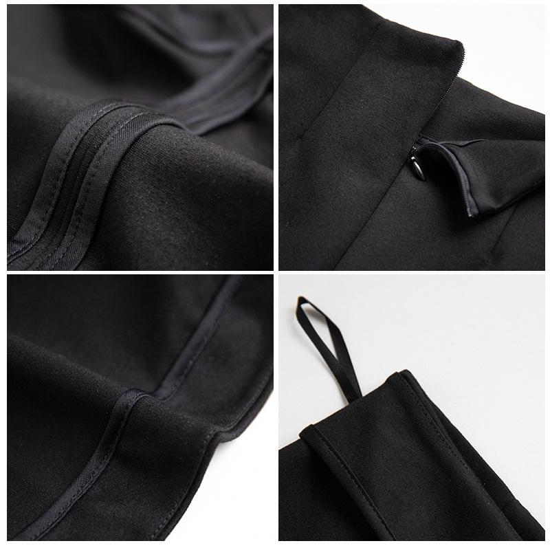 Black High-waisted Suit Shorts for Women In Spring and Summer New Style for Small Buttocks Lifting and Slimming Three-point Outer Leggings