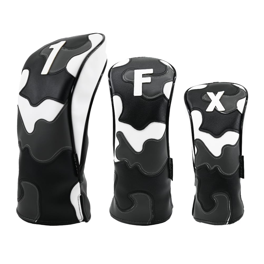 Head cover driver 440cc 460cc golf wood utility UT waterproof specification camouflage.