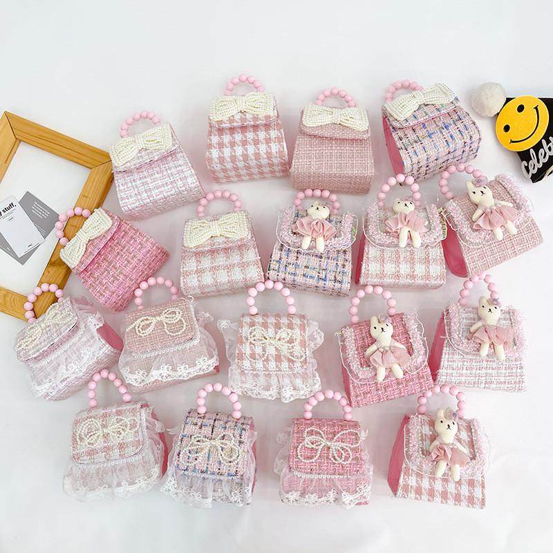 Stylish Miniature Kids Crossbody Bag With Charming Bunny Print Ideal For Young Girls