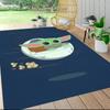 1 alfombra de área de Star Wars, para dormitorio y sala de juegos, duradera, resistente a las manchas y fácil de limpiar, para sala de estar