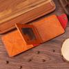 Retro Men Wallet Portable Waterproof Faux Leather Slim Credit Card Holder Bi-fold Short Wallet Multi-functional Front Pocket Wallet