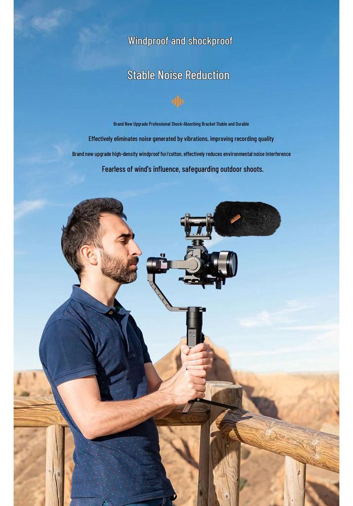 COMICA VM40 Wireless Microphone for Camera and Live Broadcast with Internal Recording Shotgun Audio.