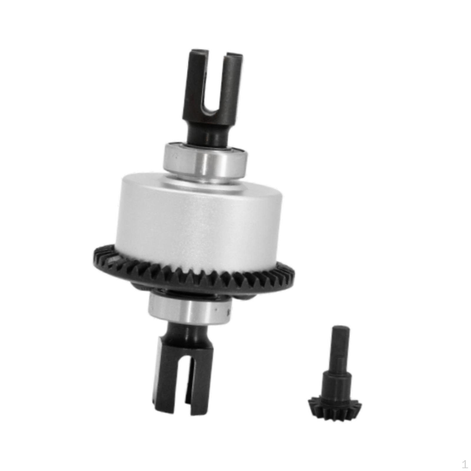 

1/8 Differential Upgrade 42T 15T, Wear Resistance Front Rear RC Car Gear Kit срібний