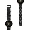 ERBORD Universal Silicone Strap 20mm, Tropic, Black / Black Buckle
