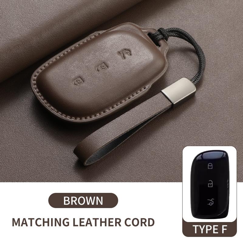 

Genuine Leather Car Key Cover For LYNK&CO LYNKCO 900 Z10 Z20 Pro Max Ultra Smart Key Protector Holder Shell Keychain Accessories