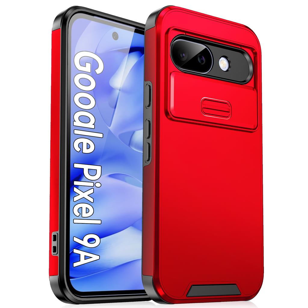 Shockproof Hybrid Dual Layer Defender Cover For Google Pixel 9 Pro XL 9A 8 8A 7 6A Slide Camera Protetion PC+TPU Rugged Funda