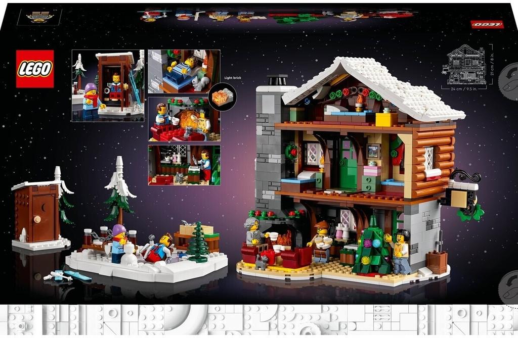 LEGO конструктор Дом Icons – Альпийский домик (10325)