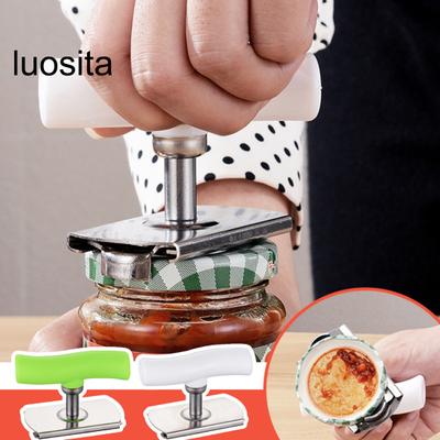 Otvírák na konzervy, Pohodlná ergonomická rukojeť, Nastavitelný kuchyňský manuální otvírák na víčka plechovek s rybami, Nástroj na vaření, Kuchyňský pomocník