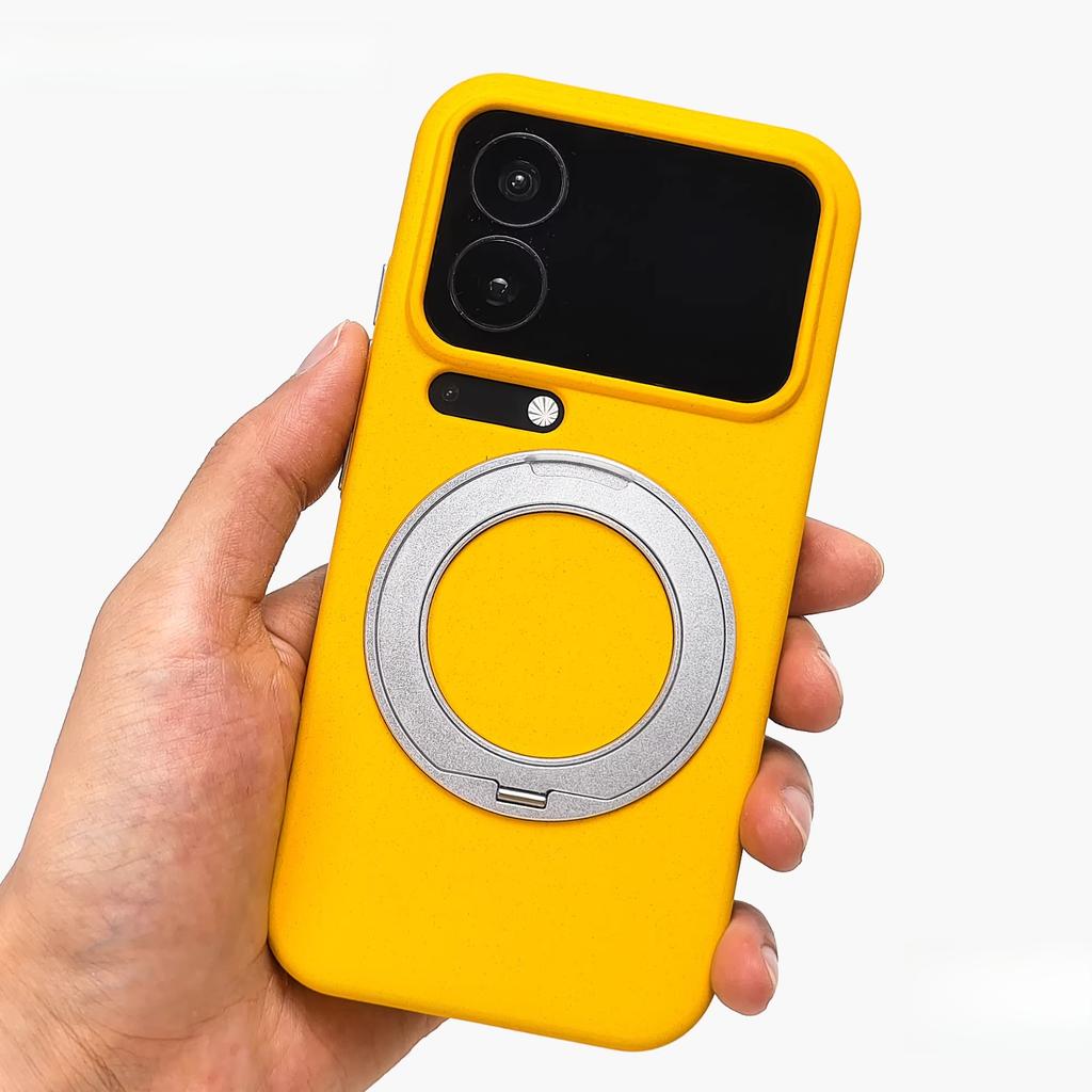 For Xiaomi 17 Pro Max Case Hard Frosted Luxury Magnetic Bracket Non-slip Shockproof Phone Cover For Xiaomi 17 Pro Shell Bumper