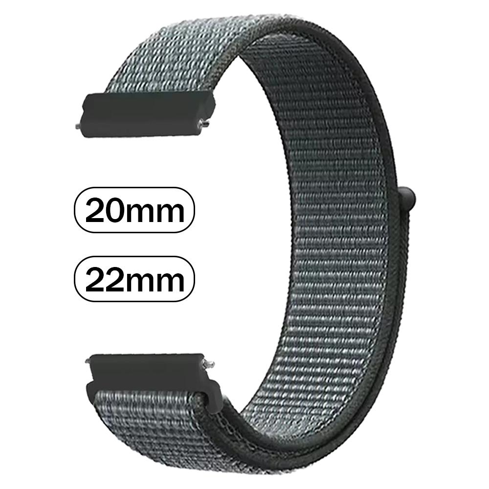 2Pcs 20mm 22mm Nylon Loop Strap For Huawei Watch 5 46mm 4pro Buds GT6 PRO GT6 GT5 Runner Sports Bracelet Braided Breathable Band