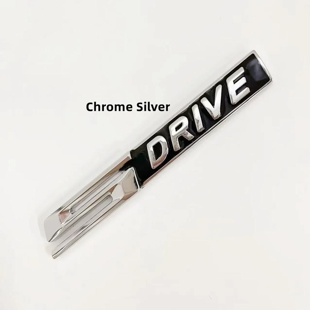 3D Metal XDRIVE SDRIVE EDRIVE Letters Car Rear Trunk Fender Emblem Badge Sticker For BMW E46 E39 E60 E90 F10 F30 E36 X3 X6 X5 X7