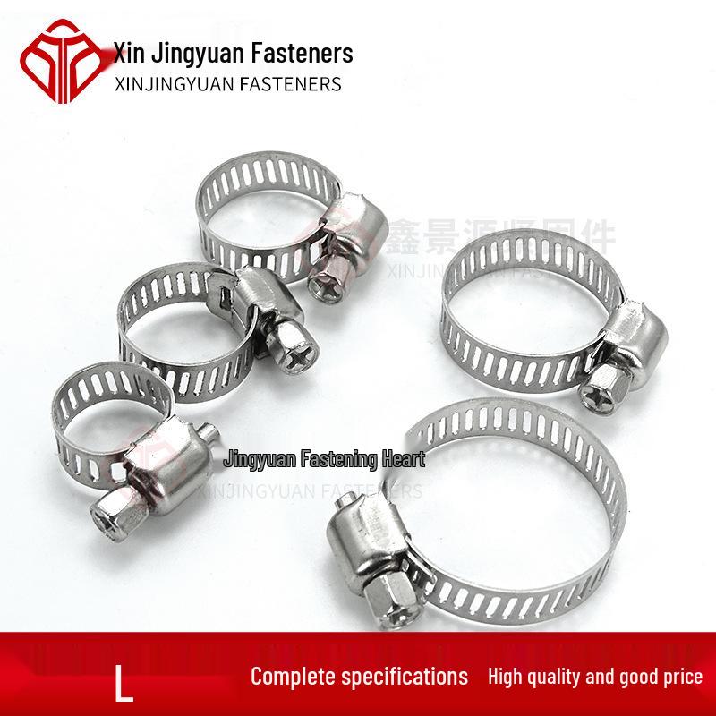 

Хомуты для шлангов из нержавеющей стали американского типа - шириной 8 мм, 10 мм, 12 мм для вентиляционных и вытяжных труб