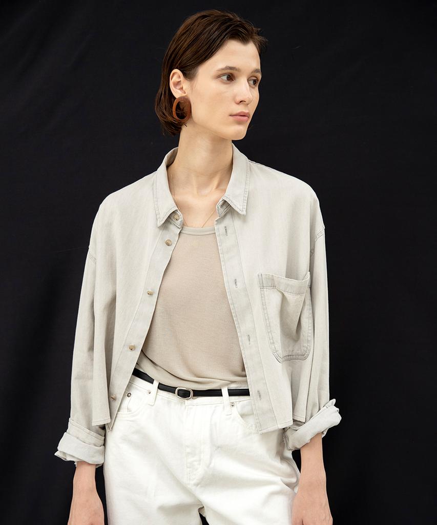 OUI MAIS NON David Petit Leather Belt