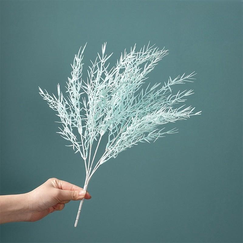 Bamboo Leaf Grass Accessories Mist Artificial Flower Home Decoration Wedding Handheld Flowers Plant Wall Fake Flowers Shooting Props