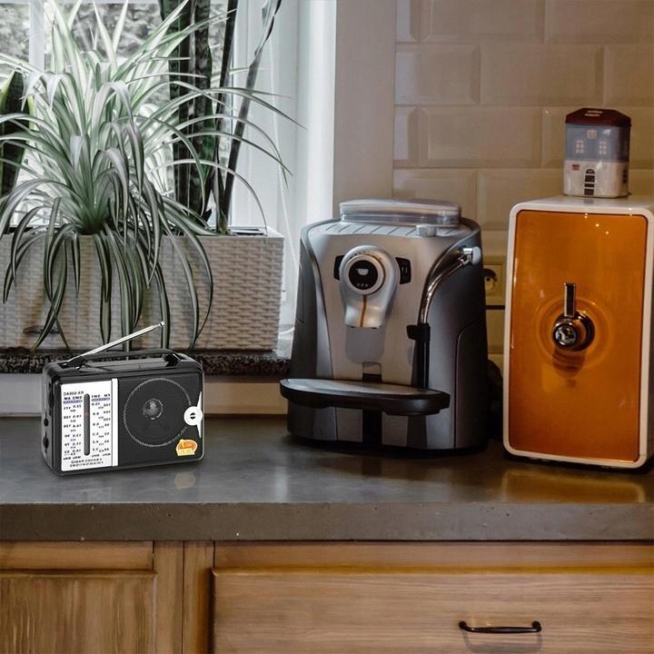 Kitchen Radio, Battery-Powered, Mains-Powered, Fm Am, Usb, Portable, Antenna