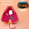 Bolsa de almacenamiento de cosméticos cuadrada de silicona, soporte para brochas de maquillaje de viaje de gran capacidad, organizador portátil impermeable para cosméticos