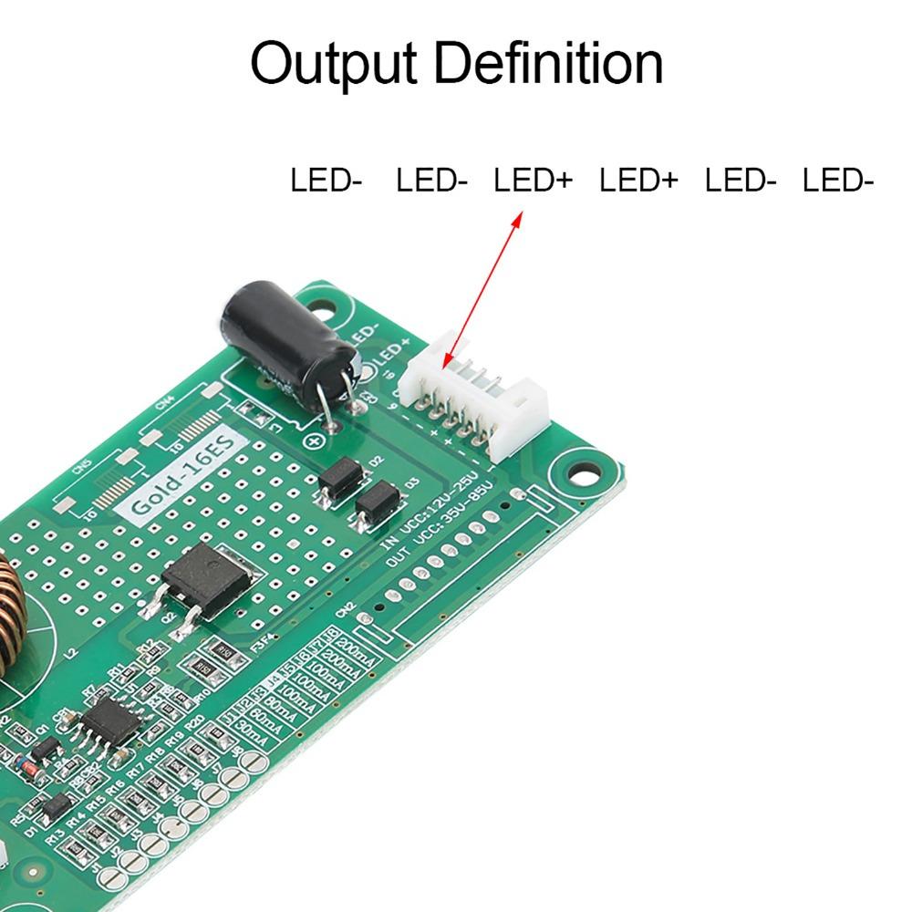 High Efficiency Constant Current Driver Board Compact Design Boost Adapter Board  TV Maintenance