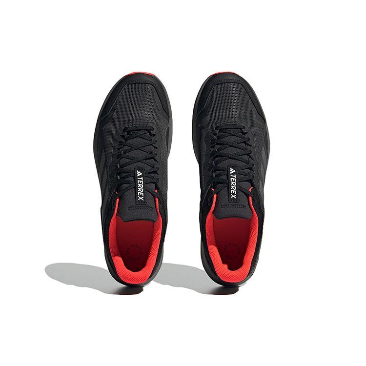Adidas Terrex Trailrider GORE-TEX Schwarz Solarrot Herren Sneaker Core-Black Grey-Four HQ1233