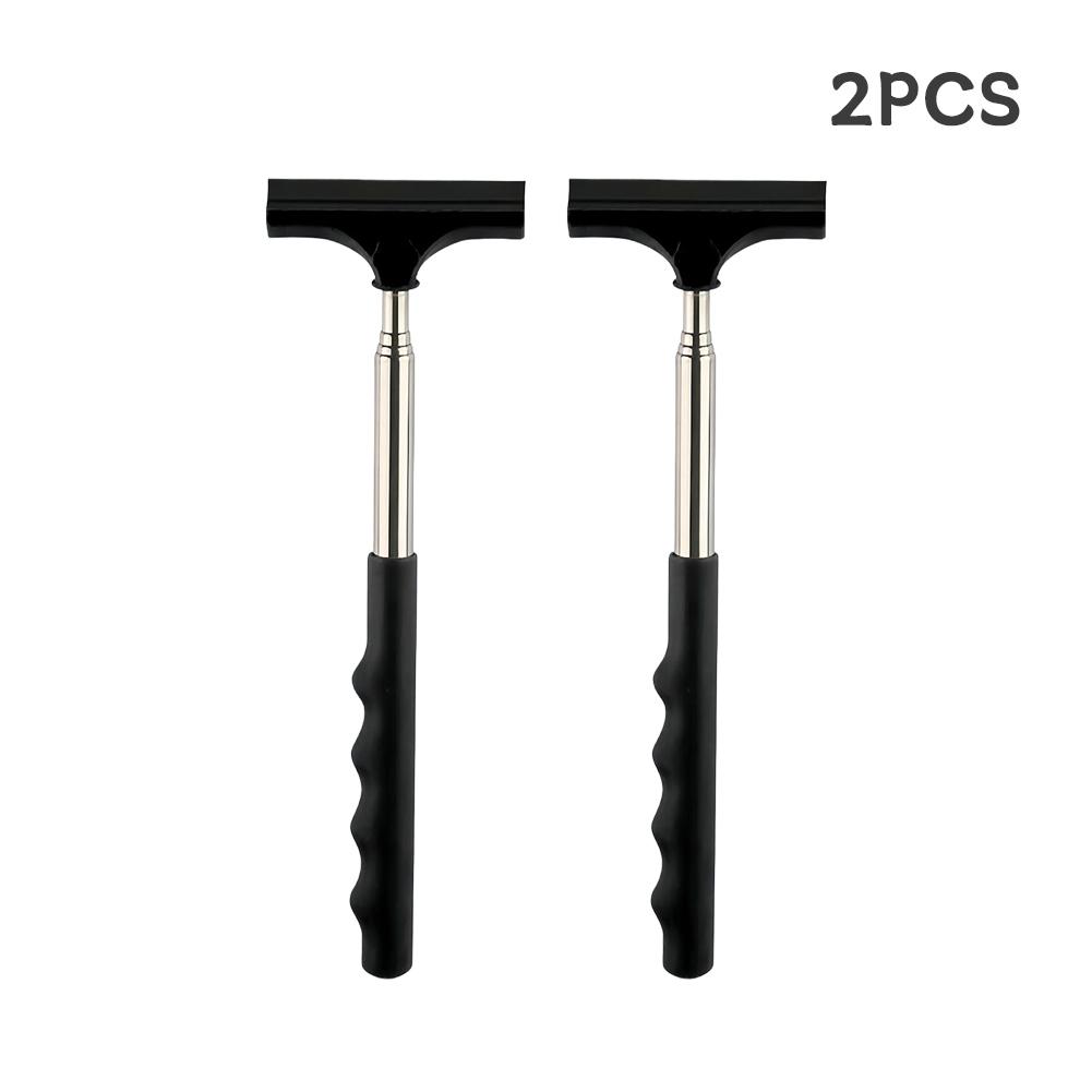 Car Rearview Mirror Wiper With Telescopic Handle for Front Windshield Reversing Mirror Waterdrop Fog Removal Car Accessories NEW