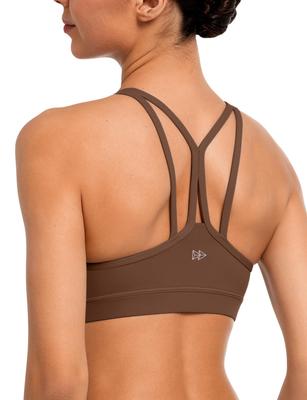 Yvette Gepolsterter Sportlicher Stylischer BH Größe Rosa Damen BH, Ohne Bügel, Feuchtigkeitsableitend, Schnelltrocknend, Print, Camisole, Top, M,