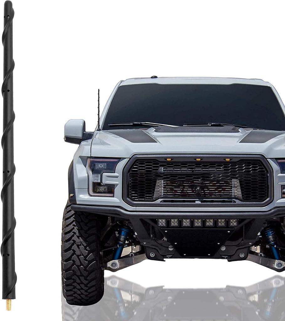 12 Inch Antenna For Ford F150 F250 F350 2009-2024+ Truck Car Accessories Antenna Replacement For AM FM Reception