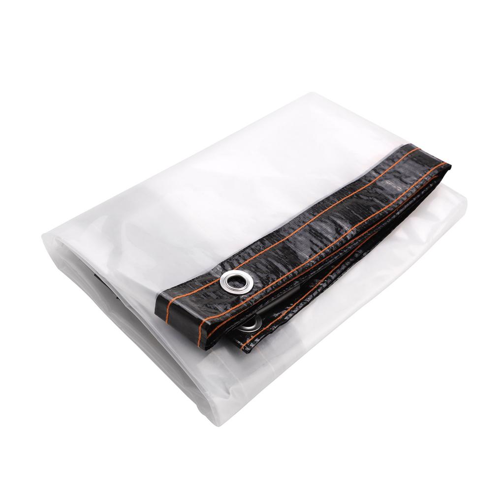 Clear Tarp Clear Water Proof Heavy Duty Transparent Tarps Cover for Outdoor Garden Porch Tent