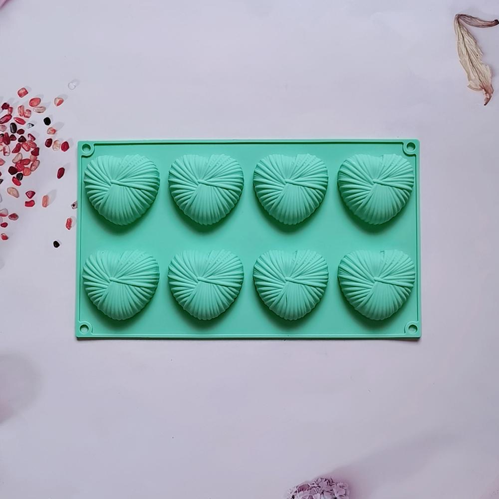 Love Mousse Silicone Cake Mold Cake Baking Tools Mousse Chocolate Mold 3D Cake Tray Baking Pan