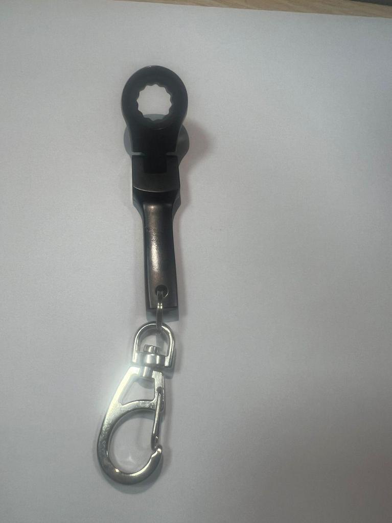 10MM Adjustable Torx Ratchet Wrench Keychain Tool