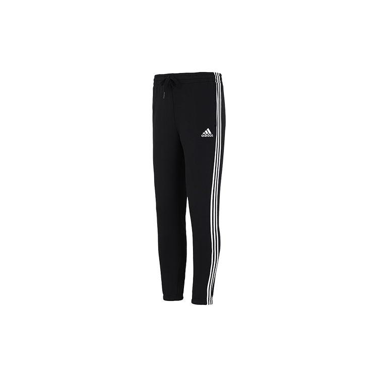 Men s adidas 3s Fl Te Pt Casual Sports Running Side Stripe Long Pants/Trousers Black GK8822 S