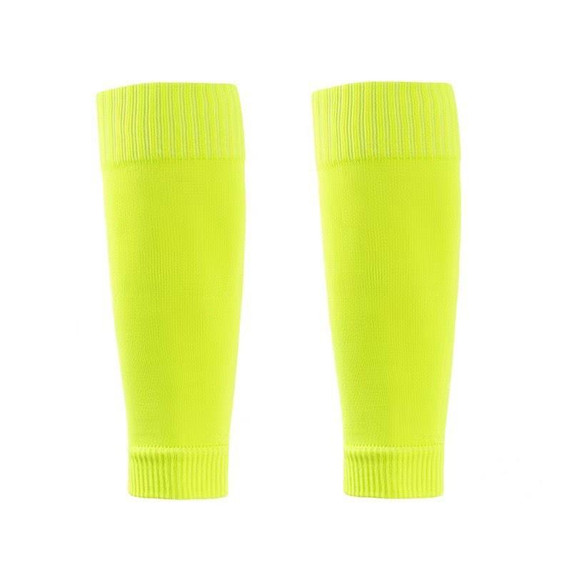 

Men s Long Breathable Football Socks with Knee Pads & Calf Support неоновый зеленый