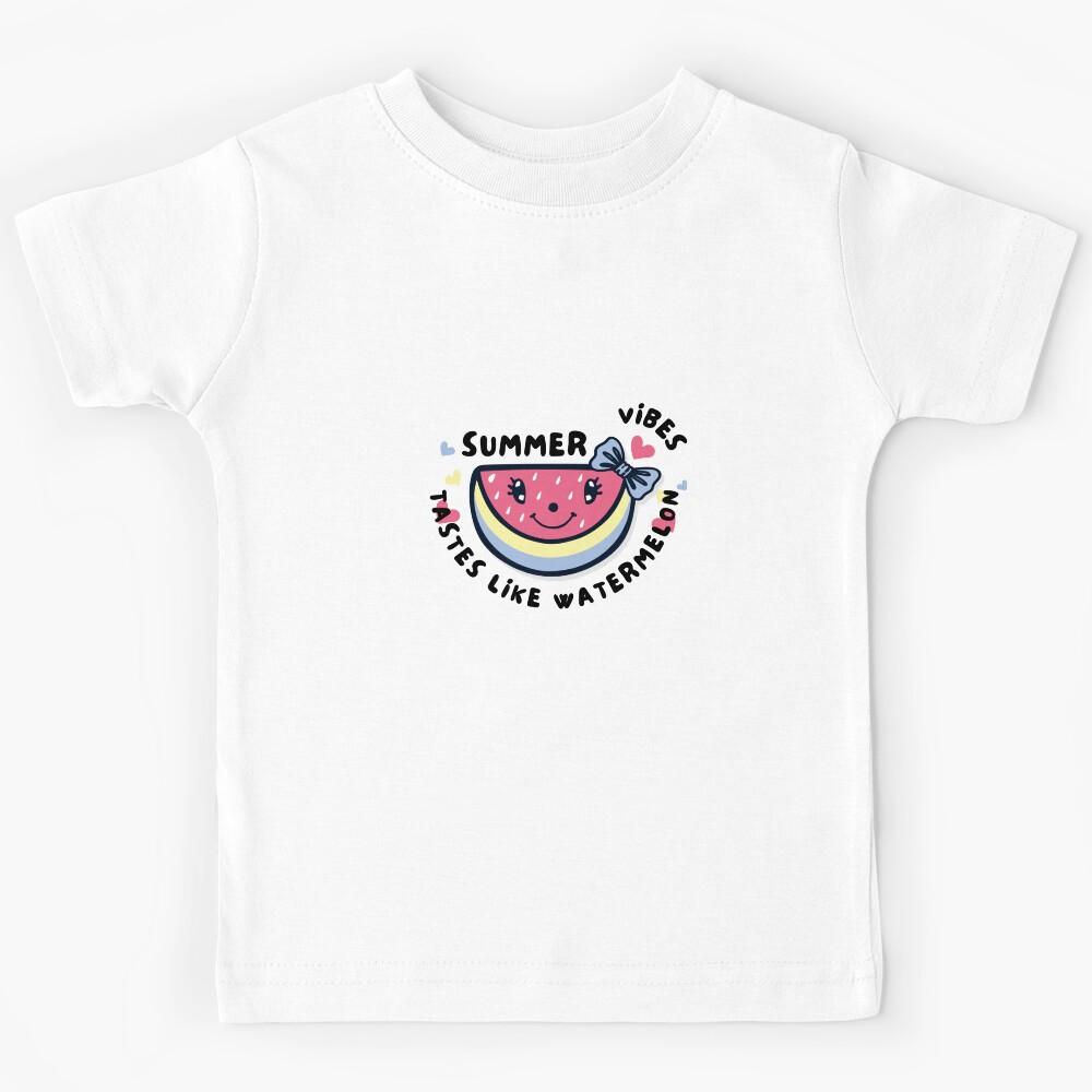 hello summer watermelon taste like watermelon Kids T-Shirt 150