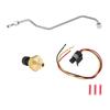 Exhaust Back Pressure Tube Sensor and Wire Kit Fit for 1837875C1  1C3Z9D477AA   F81Z9D477AA 598-114,Direct Replacement EBP Sensor Assembly