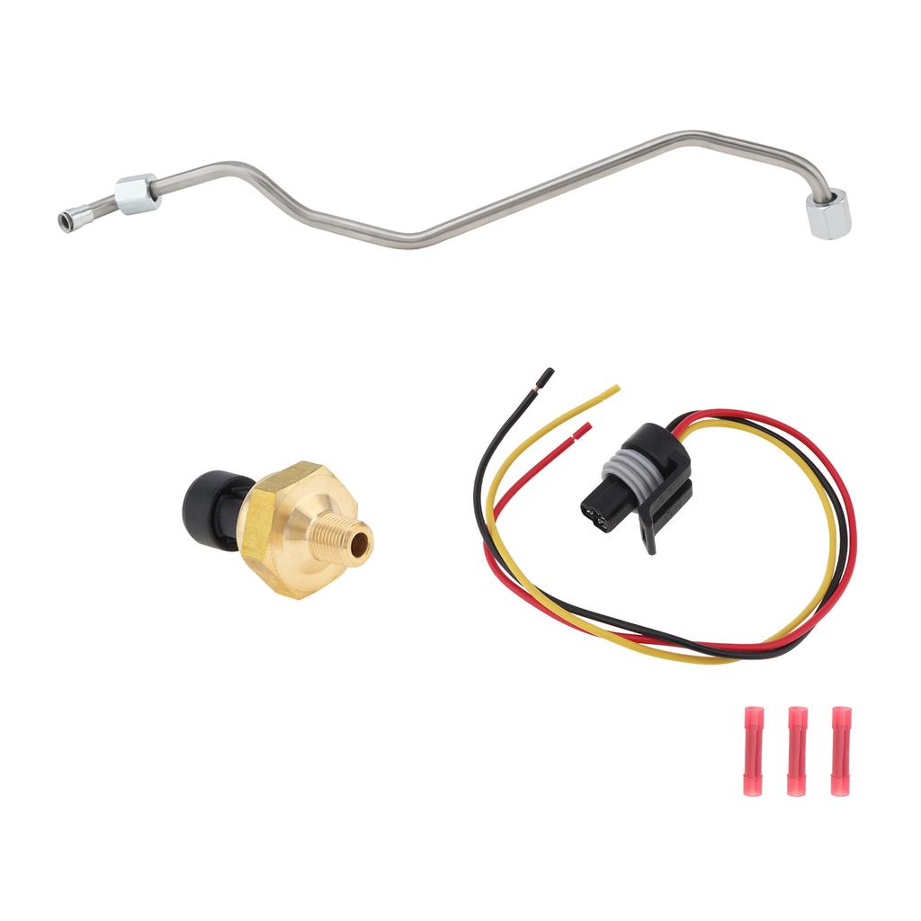 Exhaust Back Pressure Tube Sensor and Wire Kit Fit for 1837875C1  1C3Z9D477AA   F81Z9D477AA 598-114,Direct Replacement EBP Sensor Assembly