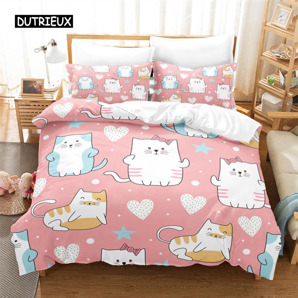Cartoon Animal Bedding Set Duvet Cover Set 3d Bedding Digital Printing Bed Linen Queen Size Bedding Set Fashion Design