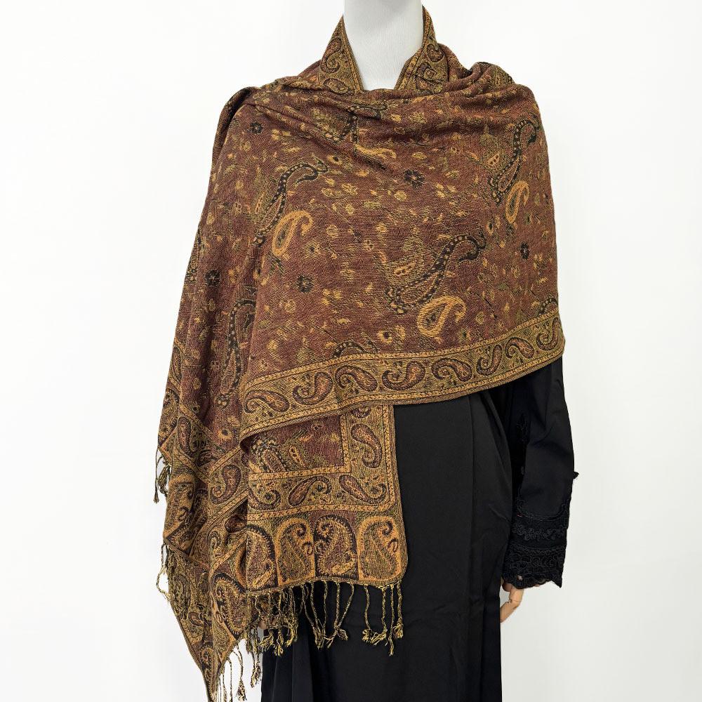 Bohemian Retro Tassel Scarf With Polyester Faux Cashmere For All Seasons 01