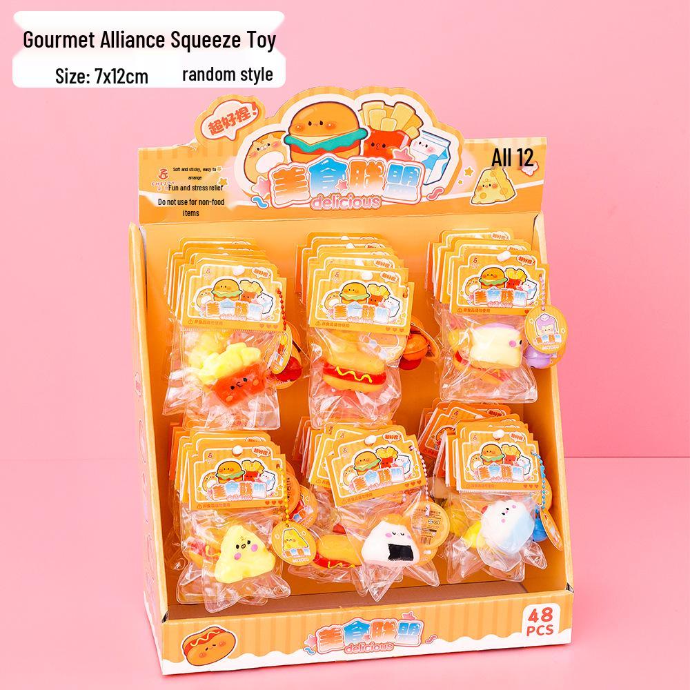Creative Fruit-Shaped Stress Relief Toy for Kids - Fun Decompression Squeeze Gift