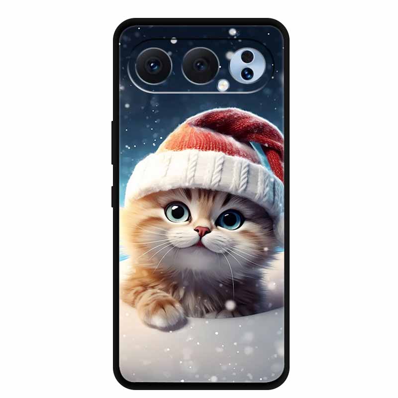 Case For Honor 500 Pro 5G 2025 Fashion Black Edge Soft TPU Silicone Covers For Honor 500 Pro Cases Painted Flowers Shells Fundas