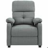 Exclusive House - Dark Grey Fabric Massage Armchair