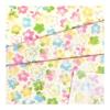 Hamamonyo Tenugui Towel - Dreamy Sakura Off White, Watercolor Touch, Cherry Blossom Pattern, 100% Cotton