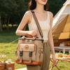 Large Capacity Insulated Outdoor Picnic Crossbody Travel Bag for Camping & Food Storage