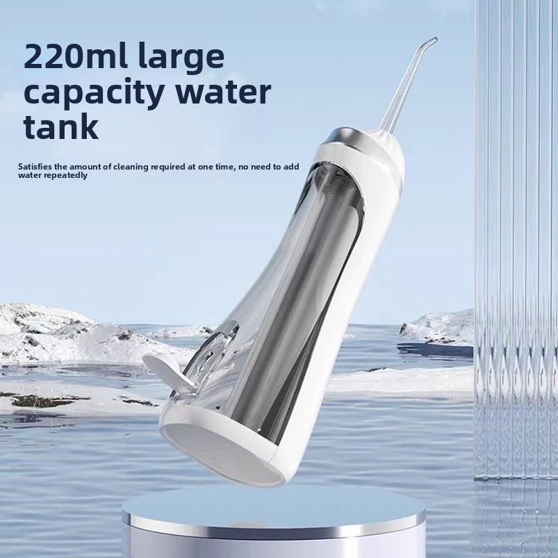 High pressure electric tooth flusher portable tooth washer