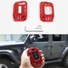 Alloy Key Case Cover Shell Protector Accessories For Jeep Wrangler JL JT 2018+