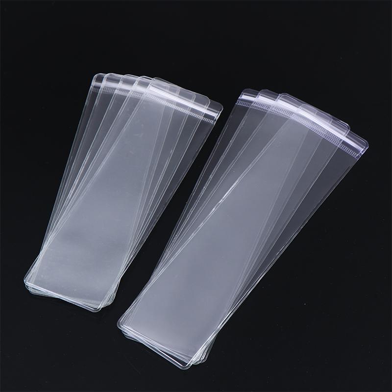 10/20 ks Průhledné PVC sáčky na šperky Taštičky Antioxidační úložný sáček Na náušnice Náhrdelník Náramek Display Balicí sáček