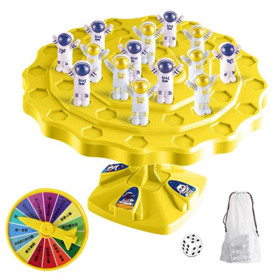 Astronaut Balance Tree Family Stolní logická hra Hračka Astronaut Balance Desková hra s 60 mini astronauty pro děti Dospělí Rodinné setkání